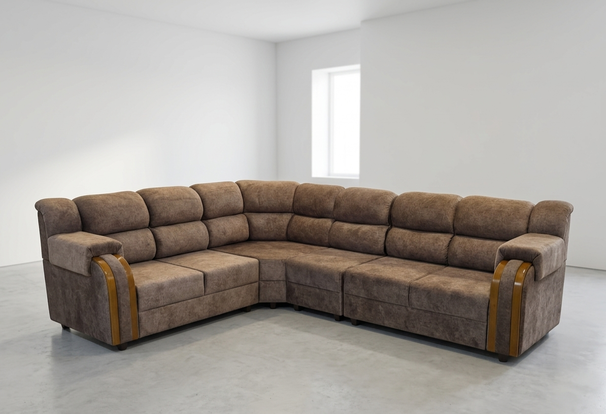 Sofa - Sectional Sofa | Pocket Spring | Treated Mahogany